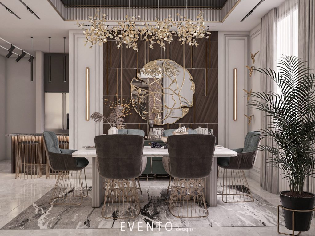 luxury dining room