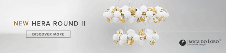 BOCA DO LOBO HERA ROUND II SUSPENSION LAMP