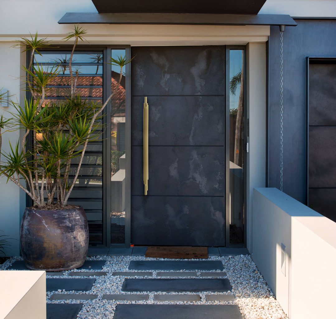 Majestic Door With Golden Knob