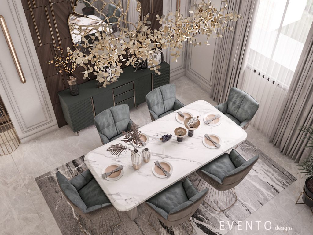 luxury dining room