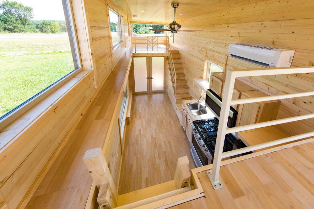 Escape One XL a two-storey micro home on wheels