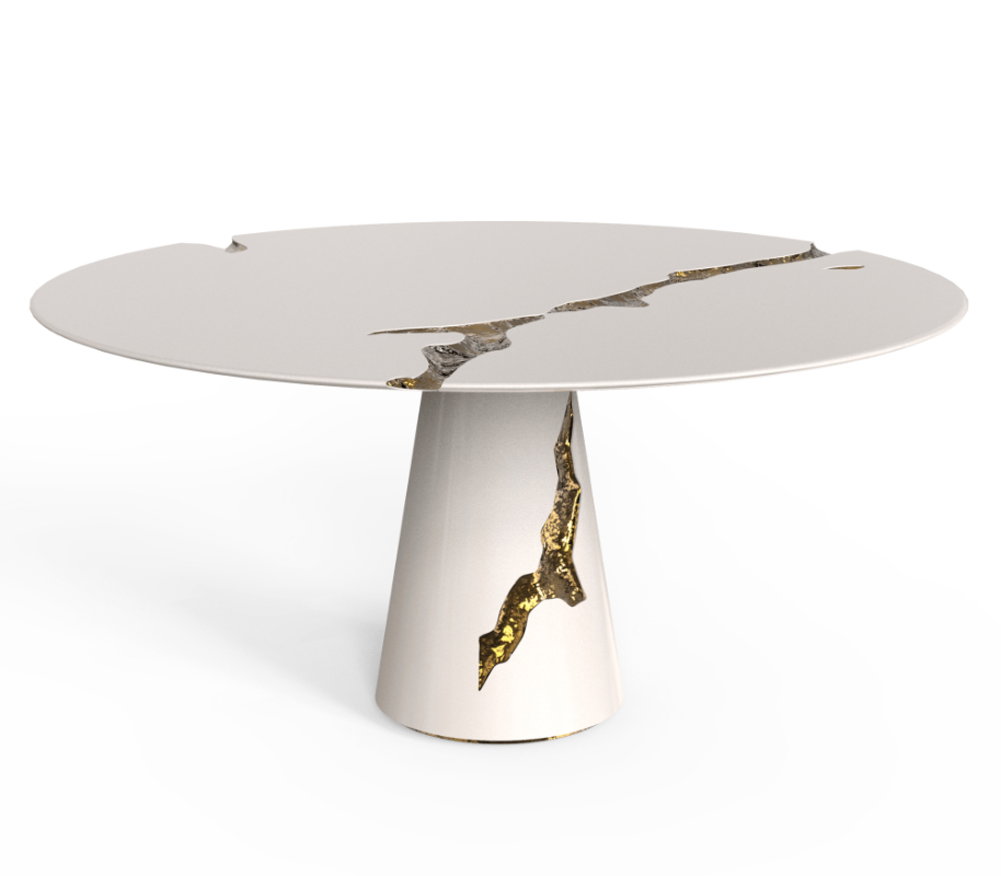 lapiaz white dining table boca do lobo