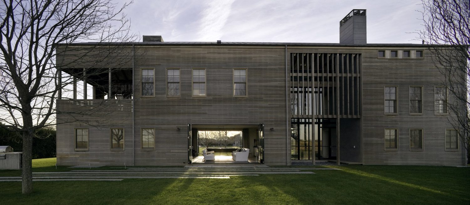 Louver House by Leroy Street Studio Features Slatted Timber Facades