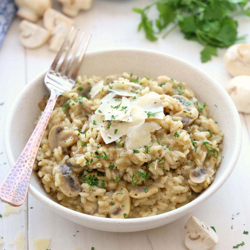 mushroom risotto recipe